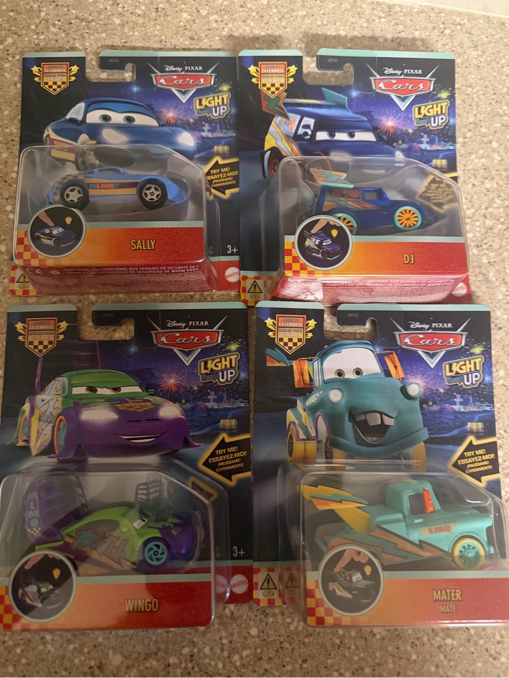 Light-Up Kids Toy Car - Teal Mater (Light Up)